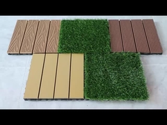 wpc DIY πλακάκι καταστρώματος και γρασίδι