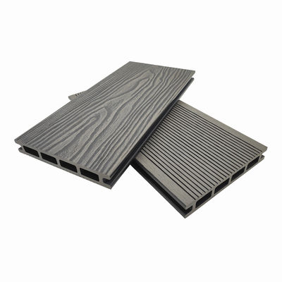 Popular 3D embossing Waterproof 145*21mm  WPC decking floor