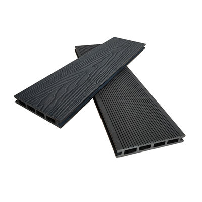 Popular 3D embossing Waterproof 145*21mm  WPC decking floor
