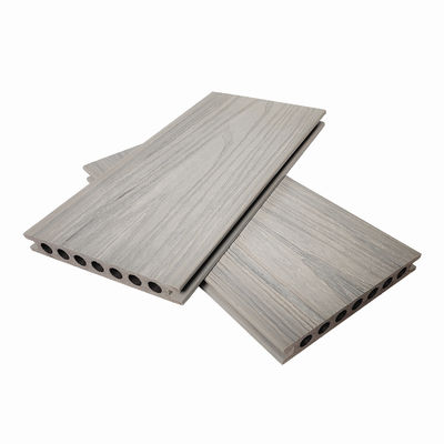 ODM 18mm Co Extrusion Composite Decking Flooring Boards Ancient Wood Color
