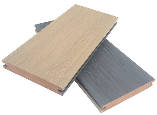 138x23 Double Color WPC Decking Boards Composite Coextrusion Floor Wood For Terrace