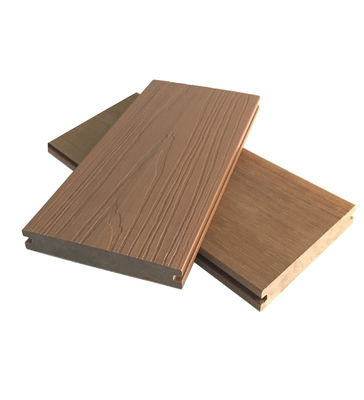Outdoor Commercial Fireproof Co Extrusion Composite Decking WPC Panels 23mmx138mm