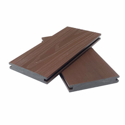 Garden Wood Terrace WPC Composite Decking Boards Floor 23mm Thickness