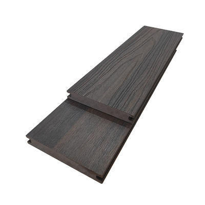 Outdoor Waterproof Anti Slip Co Extrusion Composite Decking Wood Plastic WPC Crack Resistant