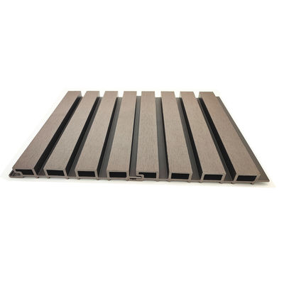 ODM WPC Fluted Panel Wall Composite Wood Cladding Board For Interior Exterior Decoration