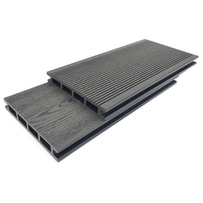 145*21 mm Water-proof  Co extrusion Hollow Outdoor Decking Wpc Vinyl Flooring For Swimming Pool