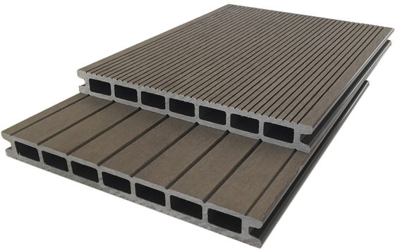 Outdoor Anthracite Grey Decking 3D WPC Pool Deck Swimming Pool Lumber