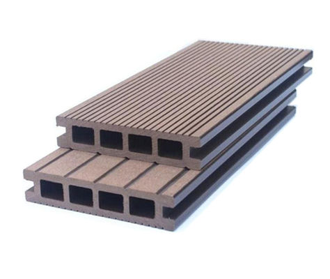 Waterproof Outdoor WPC Teak Deck Composite Flooring Swimming Pool Decking