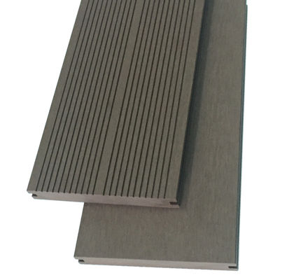 Contemporary Composite Porch Decking WPC Flooring Anthracite For Outdoor Balcony