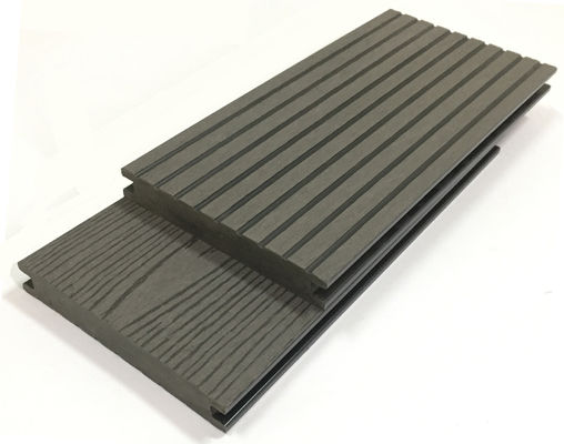 Weather Resistant WPC 10 Ft Decking Boards Solid Floor Customizable