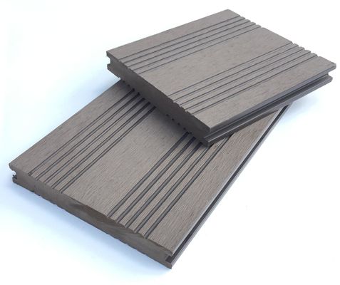 Outdoor WPC Weatherproof Decking Boards 6ft Wood Plastic Composite Flooring