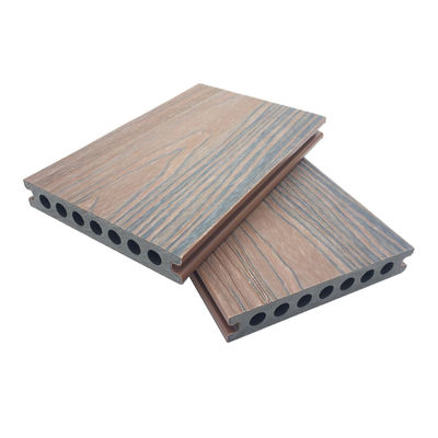 Triple WPC Co Extrusion Composite Decking Engineered Floor 21x145mm