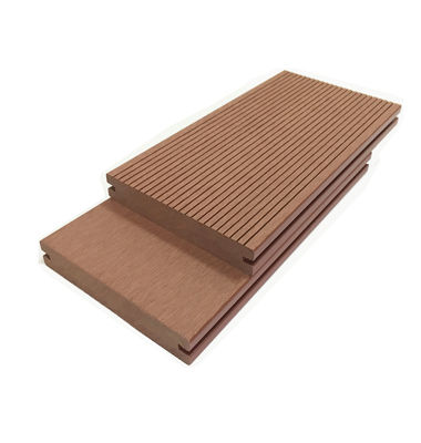 Ανάγλυφο ξύλο πλαστικό Composite Deck WPC Exterior Boards 20 Ft