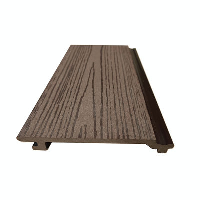Commercial Waterproof WPC Decorative Panels Wall Cladding 155mm