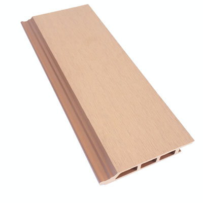 OEM Outdoor Textured Wpc Exterior Wall Cladding Panel 10ft ISO9001 Certificated