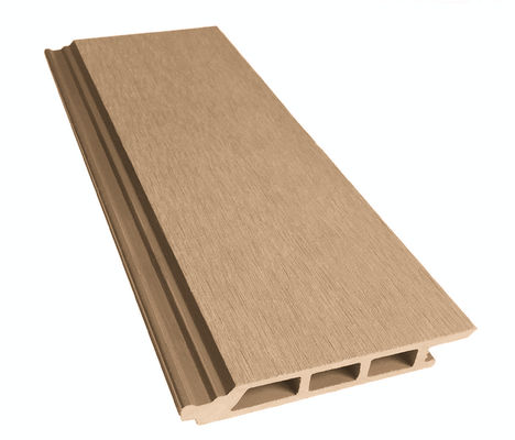 ODM Wood Plastic Composite WPC Εξωτερική επένδυση πάνελ τοίχου μήκους 4m