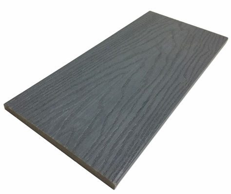 Eco Solid Plastic Wood WPC Slat Panel Cladding Wall Capped Cladding Fireproof