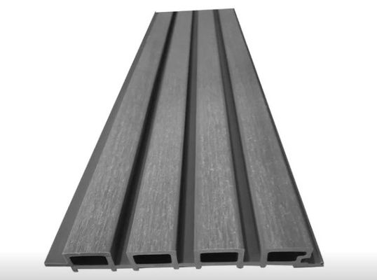 Decorative Outdoor Plastic Fluted Composite WPC Wall Panel Outdoor Garden Cladding