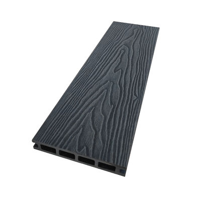 Eco-Friendly 3D Embossed WPC Decking Boards