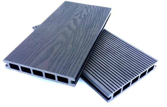 Exterior Sustainable Decking Anti Slip Composite WPC Waterproof ISO9001 Certificated