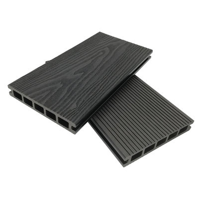 25mm Recycled WPC Hollow Composite Decking For Garden Waterproof UV Resistant