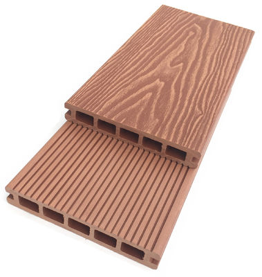 ODM Timber Wood Plastic Composite Decking Planks 3D Engineered