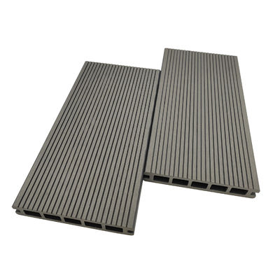 Eco Friendly WPC Recycled Composite Decking Boards 3D Embossed 2.4 M
