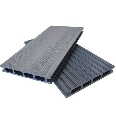 Natural Wood Beauty With Plastic Durability In WPC Coextrusion Decking 21*145mm