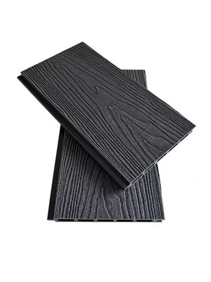 3D Embossed WPC Fence Outdoor Exterior Decking For Garden Balcony