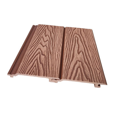 Outdoor Guofeng Wood Plastic Composite Wpc Wall Panel Board Decorative Wpc Panel Waterproof House Cladding Panel