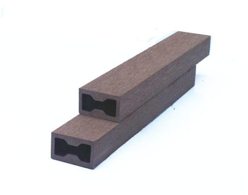 30*51mm Πλαστική ξύλινη δοκός εξωτερικού χώρου Wpc Σύνθετο δάπεδο καταστρώματος