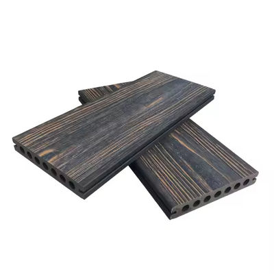 Wpc Decking Mixed Color Three Layer Co-extrusion Terrace Solid Flooring