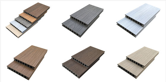 WPC Co Extruded Decking Cladding Boards for Easy Outdoor Installation Durable Weather Resistant