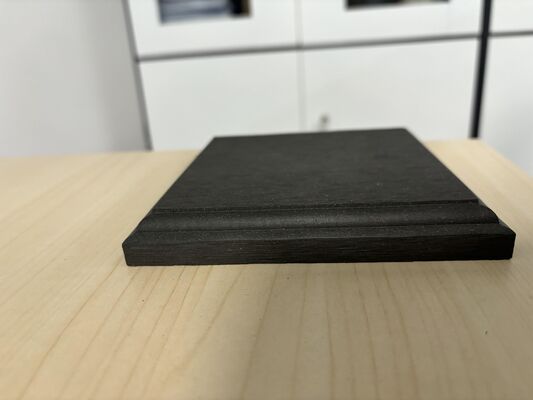 WPC Μπαλκόνι Αδιάβροχο Εξωτερικό Δάπεδο Εξωτερικό Κάλυμμα Τελικού Πλαισίου WPC Composite Deck End Skirting Decking WPC Deck End