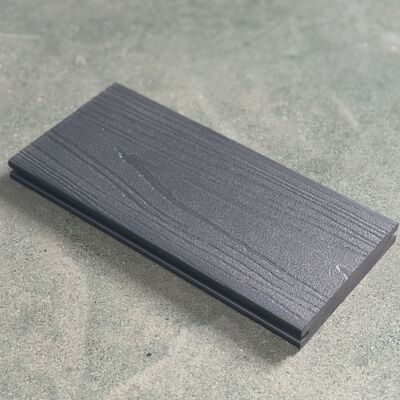 ΑΡΧΙΤΕΚΤΟΝΙΚΟ WPC ΣΕ ΥΓΡΟ ΜΕΤΑΛΛΟ ΦΙΝΙΡΙΣΜΑ ΓΡΑΦΙΤΗ ΑΣΗΜΙ WPC DECKING