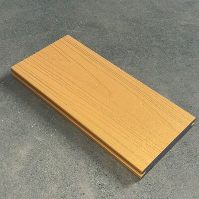 ΜΕΤΑΛΛΙΚΑ ΠΑΝΕΛ WPC ΜΕ ΠΟΛΥΤΕΛΕΣ ΠΑΤΙΝΑ GLIMMER DECKING ΧΡΥΣΟ