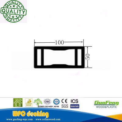 Εξωτερική διακοσμητική μηχανική πλαστικό σύνθετο φράχτη WPC