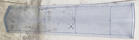 Ανθεκτικό στον άνεμο κατηγορίας 8 Ελαφριά διαφανής οροφή Φιλική προς το περιβάλλον Εύκολη συναρμολόγηση Υπαίθριο πάνελ WPC Garden Tool House