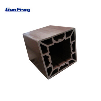 Καλυμμένο σύνθετο φράχτη 200*200mm Ανακυκλωμένος στύλος φράχτη WPC