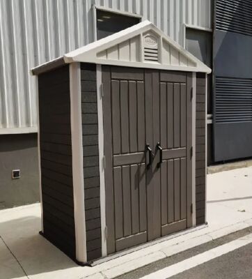 Ανθεκτικό στον άνεμο κατηγορίας 8 Ελαφριά διαφανής οροφή Φιλική προς το περιβάλλον Εύκολη συναρμολόγηση Υπαίθριο πάνελ WPC Garden Tool House