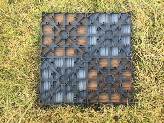 Χονδρικό DIY WPC Deck Tiles 30*30CM ανθεκτικό δάπεδο εξωτερικού χώρου για οικιακή χρήση