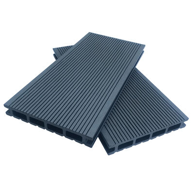 Modern High Quality WPC Composite Decking with Anti-Slip Brushed Surface for Outdoor Parks