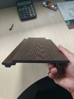 Αδιάβροχο Co-Extrusion WPC Wall Caldding 25mm