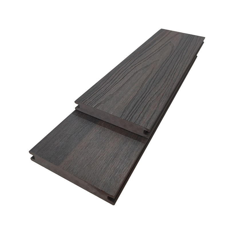 Outdoor Waterproof Anti Slip Co Extrusion Composite Decking Wood Plastic WPC Crack Resistant