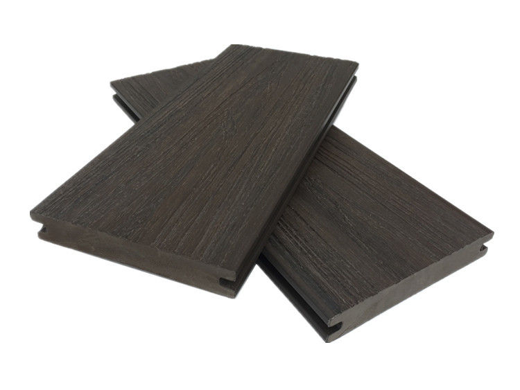 Swimming Pool Exterior Wood Composite Lumber Decking Co Extrusion Solid WPC
