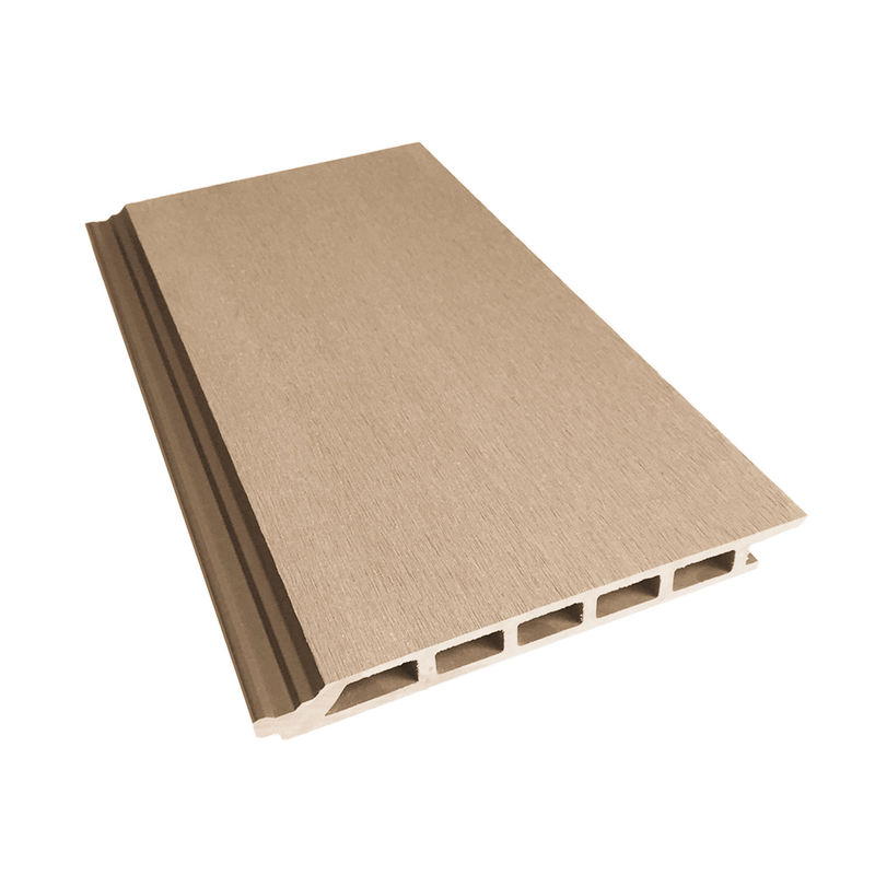 Eco Waterproof Composite Wood Plastic WPC Slat Panel For Walls 17mm