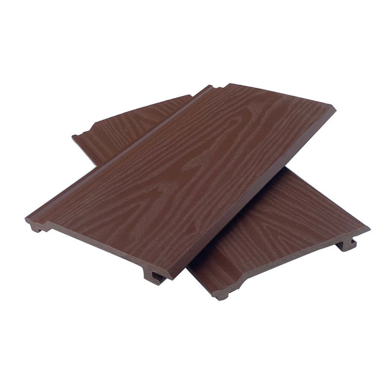 Recycable Wood Plastic Composite Exterior WPC Wall Panel Facade Cladding
