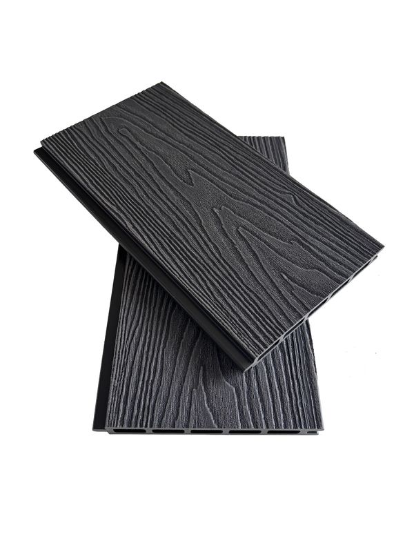 3D Embossed WPC Fence Outdoor Exterior Decking For Garden Balcony