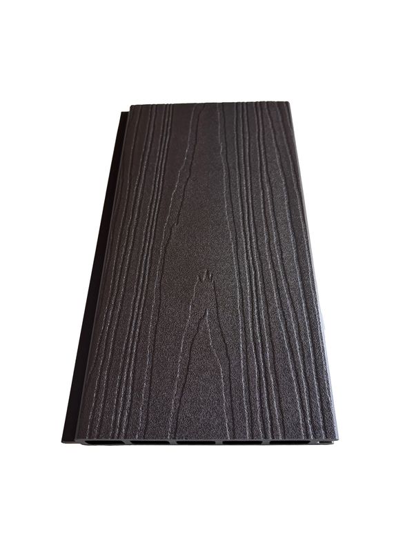 Wood Grain WPC Fencing 160*20 Anti-UV Wood Plastic Composite Fence Board Hollow Fence Panel