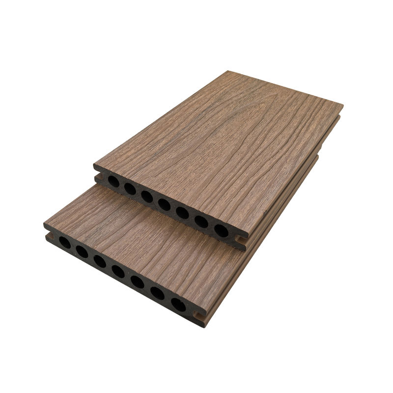 Long-Lasting WPC Co Extrusion Decking Fade Resistant Weather Resistant Outdoor Flooring